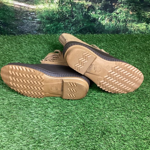 Sorel Leather Ice Pac Winter Snow Duck Lace Up Boots 9 - Picture 9 of 10